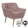 Armchair Carla Fylliana Pink 80*75*85 cm