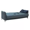 Sofa Three-seater with Storage Space Torino Fylliana Blue 220*85*90 cm