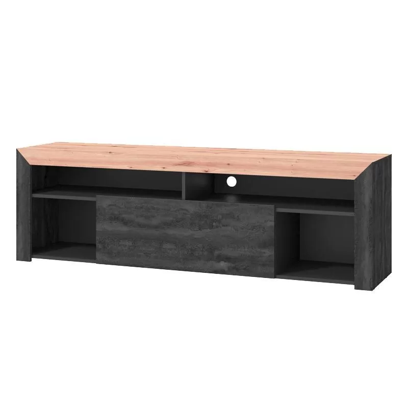 Έπιπλο Τηλεόρασης Almeida 180 Artisan Oak - Carbon 180x41x57 εκ.