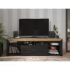 TV Stand Almeida 180 Artisan Oak - Carbon 180x41x57 cm