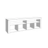 TV Stand Almeida 180 Artisan Oak - Carbon 180x41x57 cm