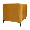 Armchair Cube Fylliana Yellow 80*72*70 cm