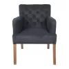 Armchair New F4 Fylliana Grey - Grey Oak Legs 65x70x88 cm