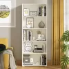 Bookcase Tomar 5 White 70x24.5x176.5 cm