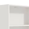 Bookcase Tomar 6 White 70x24.5x211.5 cm