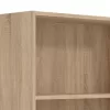 Bookcase Tomar 6 Sonoma 70x24.5x211.5 cm