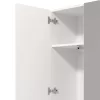 Hallway Cabinet Como P2 OG White - White Lacquer 58x35x195 cm