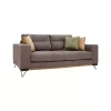 Set 2 Seater and 3 Seater Sofa Monaco Brown 180*95*95 cm + 230*95*95 cm