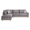 Corner Sofa Mexico Fylliana Left Corner Grey 280x220 cm