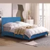 Bed Channel Fylliana Turquoise 150x208 cm