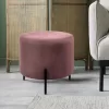 Stool Lux Fylliana Pink 46x46x43 cm