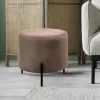 Stool Lux Fylliana Beige - Brown 46x46x43 cm