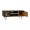 TV Stand Kanpur Fylliana Grey 135x40x55 cm