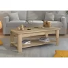 Coffee Table Jersey Artisan Oak 124x60x45 cm