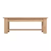 Coffee Table Jersey Artisan Oak 124x60x45 cm