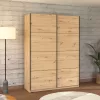 Wardrobe Gard 150 h205 Artisan Oak 145x61x205 cm