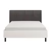 Bed Nubia 160 Surfside - Grey 177,5x213x110 cm