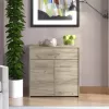 Comota - Sideboard Garona 2K1F Grey Oak 80,5x33x80,5 cm