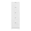 Shoe Storage Base 15 White 58x18x191.5 cm