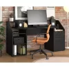 Office Desk Bletchley Black 170x65x92,5 cm