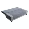 Sofa - Bed Quatro Dark Grey 200x88x77 cm