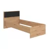 Bed Varadero 90 Plus Artisan Oak - Grey 105x206x92 cm