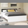 Bed Varadero 160 White - Grey 175x206x92 cm