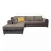 Corner Sofa New Gala Fylliana Left Corner Brown - Yellow 280x210x85 cm