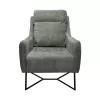 Armchair with Metal Legs New Giuliana Fylliana Green 70x90x100 cm