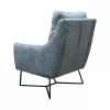 Armchair with Metal Legs New Giuliana Fylliana Mint 70x90x100 cm