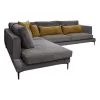 Corner Sofa Lusero Fylliana Left Corner Light Brown - Mustard 300x230x88 cm