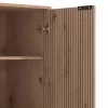 Showcase Mayenne 2K VS1 Artisan Oak - Black Matt 93x40x137 cm