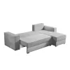 Corner Sofa - Bed Luna Grey 276x175x83 cm