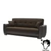 Sofa Three-seater Vera Fylliana Brown 222*89*84 cm