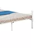 Bed Yorick white metal 140x190x99cm