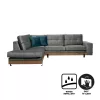 Corner Sofa Murcia Left Corner Dark Grey 280*220 cm