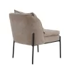 Armchair with Metal Legs 3059 Fylliana Brown 67x75x81 cm