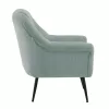 Armchair with Metal Legs 801 Fylliana Light Green 76x77x89 cm