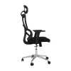 Office Chair FL335 Fylliana Black 64x62x130 cm