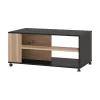 Coffee Table Correze Black Oak - Artisan Oak 101x55x47 cm