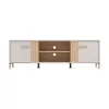 TV Stand Belfort 3K2V Cashmere - Artisan Oak 164x40x52 cm