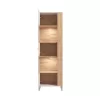 Single door Showcase Belfort 1K VS1 Cashmere - Artisan Oak 60x40x193 cm