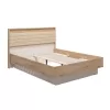 Double Bed Modena 160 Artisan - Cashmere - Artisan Matt Beige 174x209x115 cm