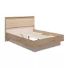 Double Bed Modena 180 Artisan - Cashmere - Artisan Matt Beige 194x209x115 cm