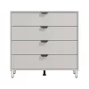 Chest of drawers Lucca 4F Cashmere 93x40x90 cm