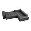 Corner Sofa with Stool New Karina Fylliana Right Corner Grey - Light Grey 278x218x85 cm