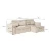 Corner Sofa New Isabella Fylliana Beige 270x160x90 cm