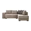 Corner Sofa New Mona Fylliana Beige - Brown 250x190x88 cm