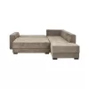 Corner Sofa New Mona Fylliana Beige - Brown 250x190x88 cm