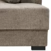 Corner Sofa New Mona Fylliana Beige - Brown 250x190x88 cm